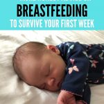 You know all the reasons why you should breastfeed your baby. But what about the Mom and baby that have trouble breastfeeding? Sometimes getting a good latch down is hard. It can be painful. Moms worry that they aren’t producing enough milk and occasionally babies are tongue tied. There can be lots of reasons that a bottle of formula just sounds easier. So here is why there is a breastfeeding learning curve and tips to help you get through it. #breastfeeding