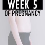5 Weeks Pregnant Bumpdate. What I'm learning about this week, my action items to prepare for baby, my favorite maternity and baby finds of the week. #firsttrimester #5weekspregnant