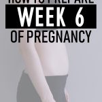 6 Weeks Pregnant Bumpdate. What I'm learning about this week, my action items to prepare for baby, my favorite maternity and baby finds of the week. #firsttrimester #6weekspregnant