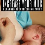 There are many tips for how to boost your milk supply but from my personal experience breast feeding/pumping for twins, and working with moms as a NICU nurse, there are a few ways that are almost guaranteed to increase your milk supply. These methods have worked for years and are what lactation consultants and clinicians recommend. Here I will share the absolute best methods to increasing milk such as power pumping and good breastfeeding habits. #breastfeeding #milksupply