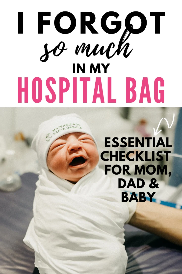 What to Pack in the Hospital Bag for Mom, Dad, & Baby