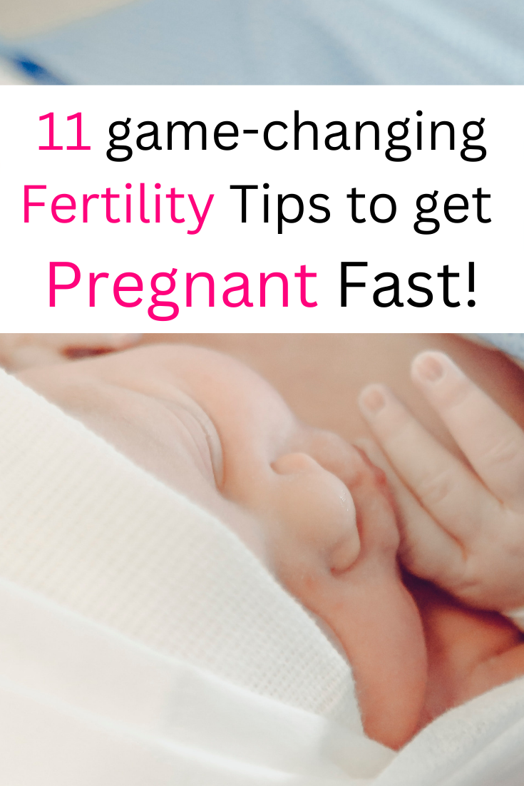 Here are all my healthy tips to increase your fertility before trying to conceive so you can get pregnant faster. Natural tips on diet, exercise and lifestyle.