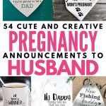 You can have a lot of fun announcing your pregnancy to your husband. There are a lot of great cards, onesies, coffee mugs, scratch offs and wine labels that are just pure genius or hilarious. They can be a great way to surprise your husband with the news and make it a moment to remember. Here is a collection of my favorite pregnancy announcements that you can use to tell your husband. Pregnancy announcement to husband, surprise pregnancy announcement. Creative pregnancy announcement to husband.