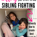 preventing sibling rivalry